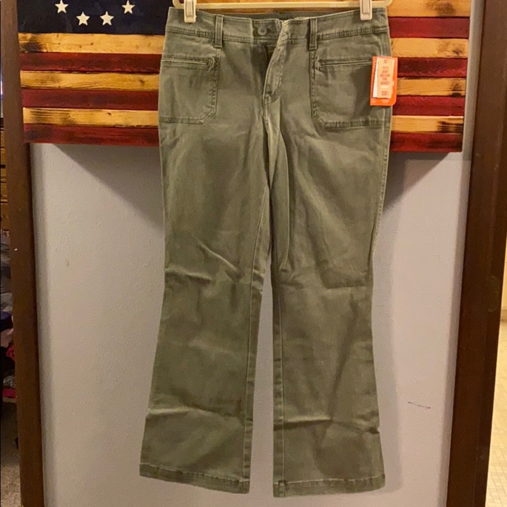 Cargo twill pants
